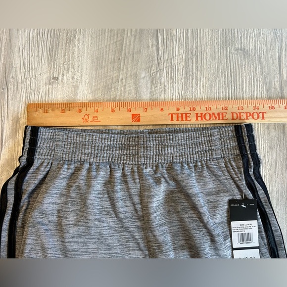 Adidas Boys' Tricot Iconic Athletic Three Stripe Pants Joggers Sweatpants Size L - Picture 7 of 10